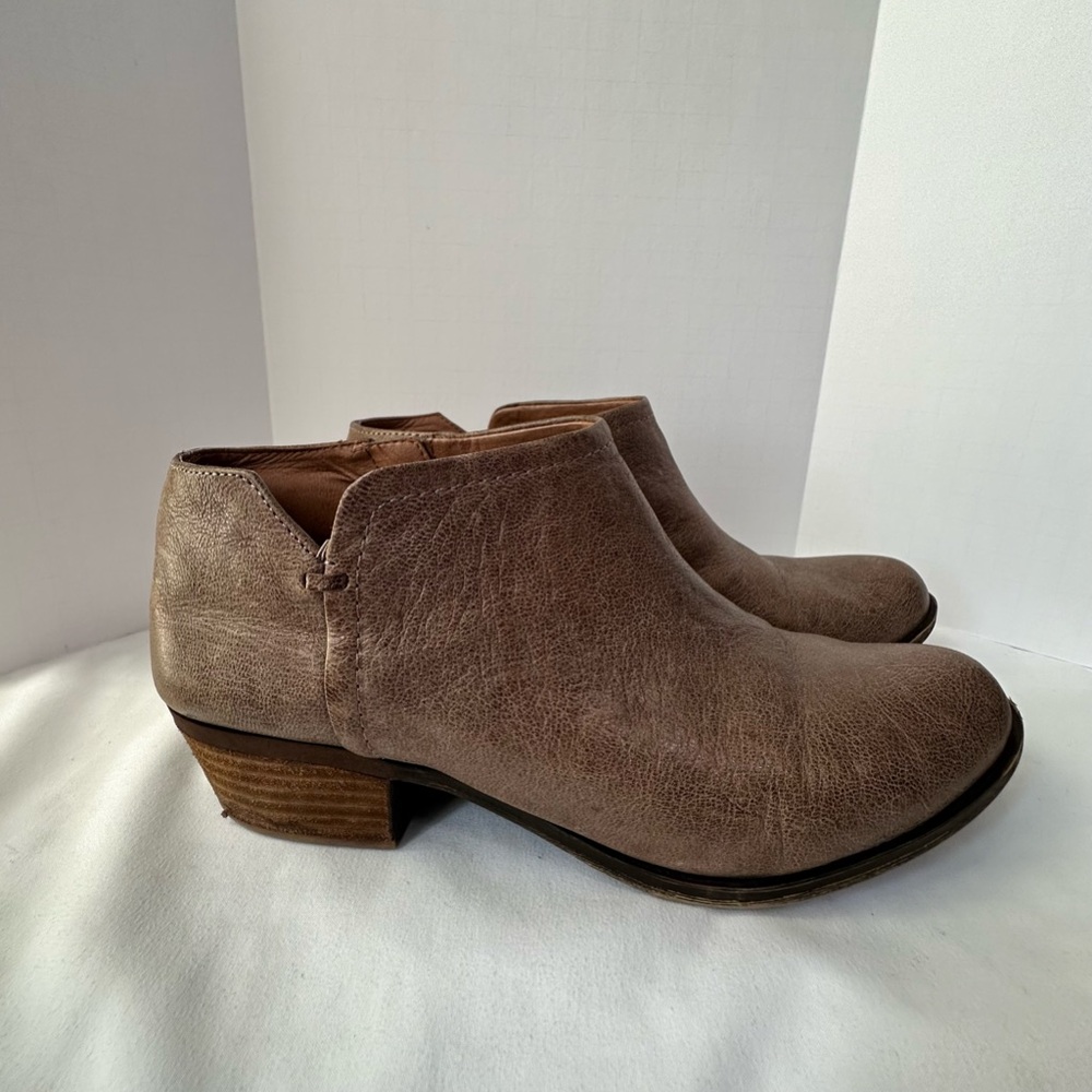 Lucky Brand Bardon2-Brindle Ankle Leather Boots